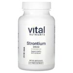 Цитрат стронция, 90 веганских капсул (227 мг на капсулу) — Vital Nutrients
