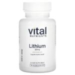 Литий, 20 мг, 90 веганских капсул — Vital Nutrients