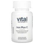 Iron Plus C, 100 веганских капсул — Vital Nutrients
