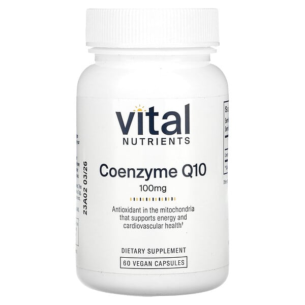 vnu40511_v_8.jpg коэнзим Q10, 100 мг, 60 веганских капсул — Vital Nutrients