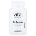 иприфлавон, 90 веганских капсул (300 мг в 1 капсуле) — Vital Nutrients