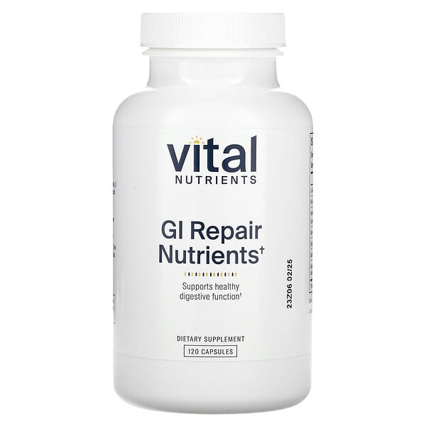 vnu42611_v_8.jpg GI Repair Nutrients, 120 капсул — Vital Nutrients