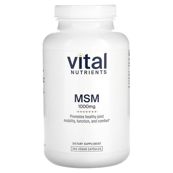 vnu42911_v_8.jpg МСМ, 1000 мг, 240 веганских капсул — Vital Nutrients