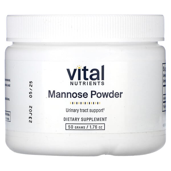 vnu43711_v_8.jpg манноза в порошке, 50 г (1,76 унции) — Vital Nutrients