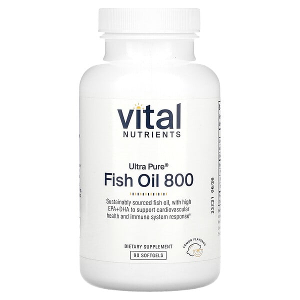 vnu45511_v_8.jpg ультрачистый рыбий жир 800, со вкусом лимона, 90 капсул — Vital Nutrients