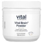 Vital Brain Powder, со вкусом лимона, 180 г (6,3 унции) — Vital Nutrients