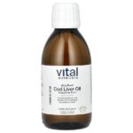 ультрачистый жир печени трески, со вкусом лимона, 200 мл (6,76 унции) — Vital Nutrients