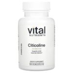 цитиколин, 60 веганских капсул — Vital Nutrients