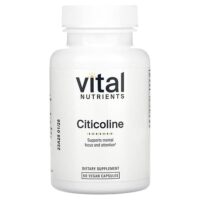 цитиколин, 60 веганских капсул — Vital Nutrients