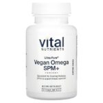 ультрачистая, веганская омега омега SPM+, 90 веганских капсул — Vital Nutrients
