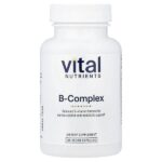комплекс витаминов группы B, 60 веганских капсул — Vital Nutrients