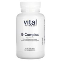 B-Complex, 120 веганских капсул — Vital Nutrients