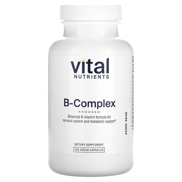 vnu50021_v_8.jpg B-Complex, 120 веганских капсул — Vital Nutrients