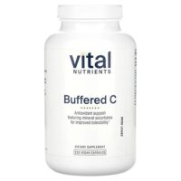 Buffered C, 220 веганских капсул — Vital Nutrients