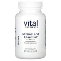 Минимальное и незаменимое, 90 веганских капсул — Vital Nutrients