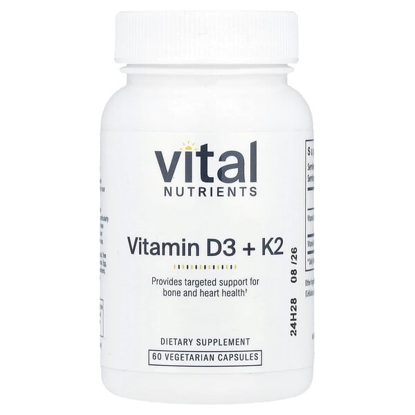 vnu54911_v_40.jpg K2-7 + D3, 60 вегетарианских капсул — Vital Nutrients
