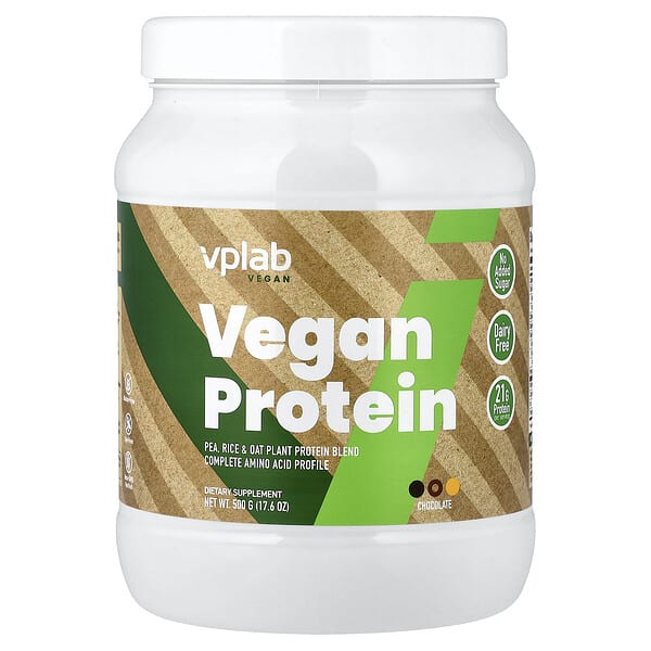 vpb81418_v_8.jpg веганский протеин, с шоколадным вкусом, 500 г (17,6 унции) — VPLab