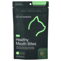 Healthy Mouth Bites, для кошек, 60 жевательных таблеток, 120 г (4,23 унции) — VetriScience