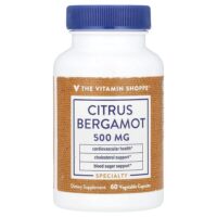 Цитрусовый бергамот, 500 мг, 60 растительных капсул — The Vitamin Shoppe