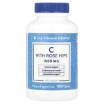 витамин C с шиповником, 100 таблеток — The Vitamin Shoppe