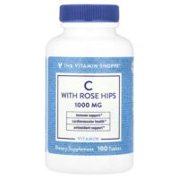 витамин C с шиповником, 100 таблеток — The Vitamin Shoppe