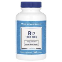 витамин B12, 1000 мкг, 300 пастилок — The Vitamin Shoppe