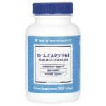 бета-каротин, 7500 мкг (25 000 МЕ), 300 мягких таблеток — The Vitamin Shoppe