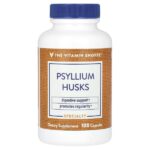 Шелуха семян подорожника, 100 капсул (720 мг на капсулу) — The Vitamin Shoppe