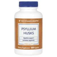 Шелуха семян подорожника, 100 капсул (720 мг на капсулу) — The Vitamin Shoppe