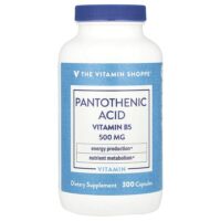 Пантотеновая кислота, витамин B5`` 300 капсул — The Vitamin Shoppe
