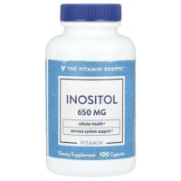 Инозитол, 650 мг, 100 капсул — The Vitamin Shoppe