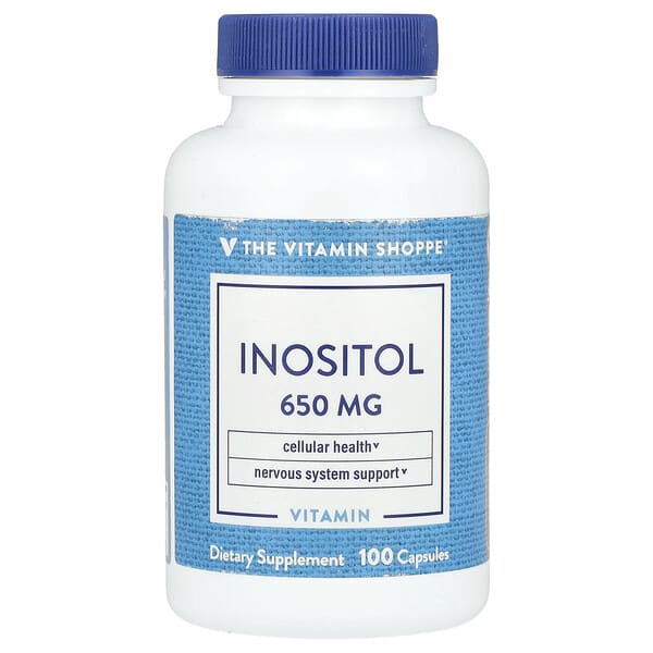 vsi01158_v_24.jpg Инозитол, 650 мг, 100 капсул — The Vitamin Shoppe