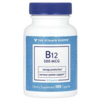 витамин B12, 500 мкг, 100 капсул — The Vitamin Shoppe