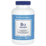 Витамин B12, 500 мкг, 300 капсул — The Vitamin Shoppe