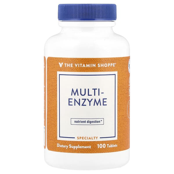 vsi01194_v_8.jpg Мультиэнзим, 100 таблеток — The Vitamin Shoppe