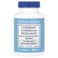 Chromax® пиколинат хрома, 200 мкг, 300 мягких таблеток — The Vitamin Shoppe