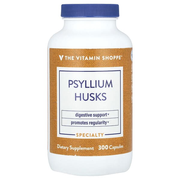 vsi01233_v_8.jpg Шелуха семян подорожника, 300 капсул (720 мг на капсулу) — The Vitamin Shoppe