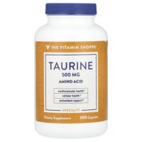Таурин, 500 мг, 300 капсул — The Vitamin Shoppe