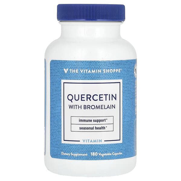 vsi01243_v_8.jpg Кверцетин с бромелаином, 180 растительных капсул — The Vitamin Shoppe