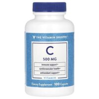 витамин C, 500 мг, 100 капсул — The Vitamin Shoppe