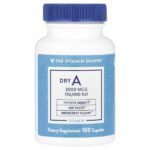 Dry A, 3000 мкг (10 000 МЕ), 100 капсул — The Vitamin Shoppe
