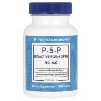 P-5-P, 50 мг, 100 таблеток — The Vitamin Shoppe