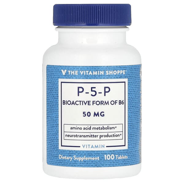 vsi01266_v_8.jpg P-5-P, 50 мг, 100 таблеток — The Vitamin Shoppe