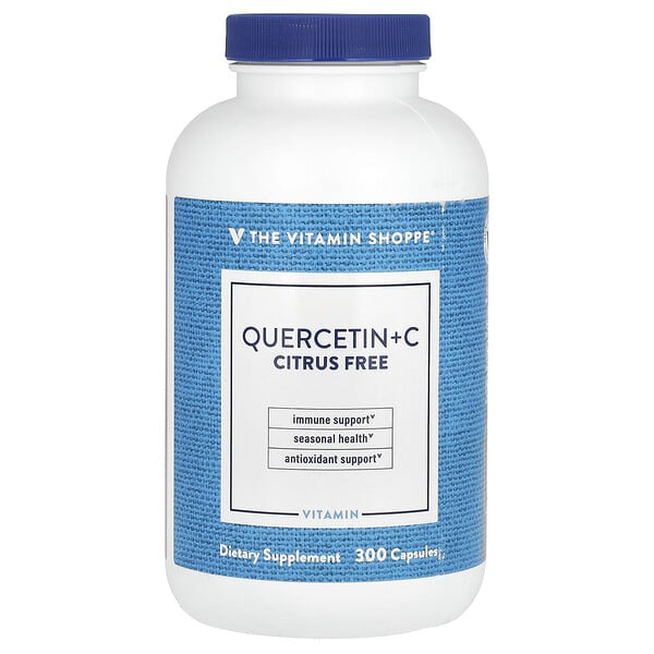 vsi01268_v_8.jpg Quercetin + C`` 300 капсул — The Vitamin Shoppe