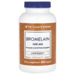 Бромелаин, 500 мг, 300 капсул — The Vitamin Shoppe