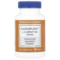 L-карнитин Carnipure®, 500 мг, 50 таблеток — The Vitamin Shoppe