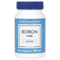 бор, 3 мг, 100 таблеток — The Vitamin Shoppe