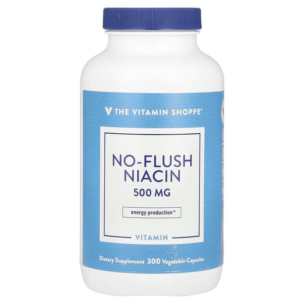 vsi01311_v_8.jpg Ниацин без смывания, 500 мг, 300 растительных капсул — The Vitamin Shoppe