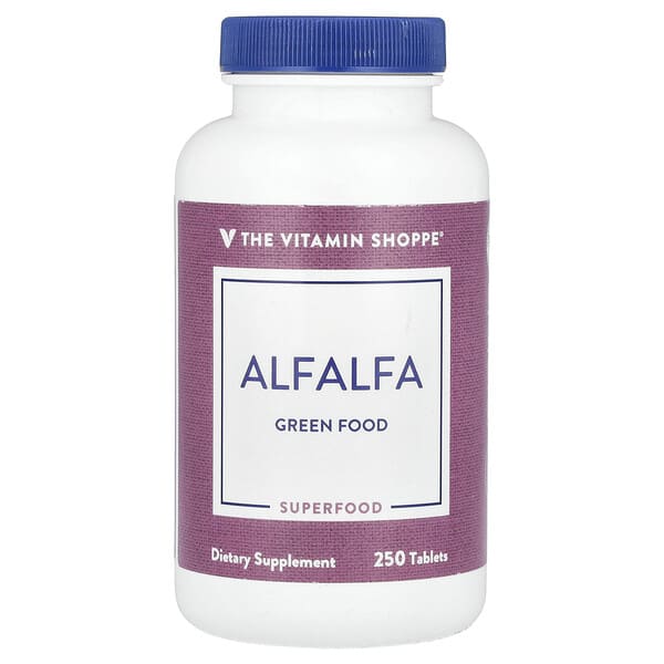 vsi01367_v_8.jpg Люцерна, 250 таблеток — The Vitamin Shoppe