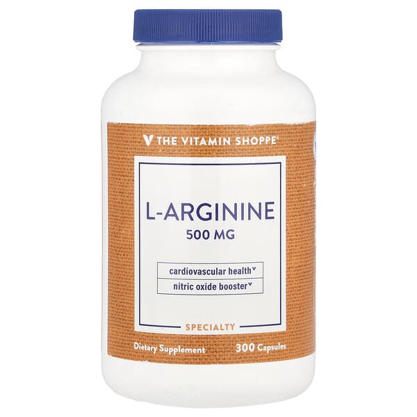 vsi01382_v_8.jpg L-аргинин, 500 мг, 300 капсул — The Vitamin Shoppe
